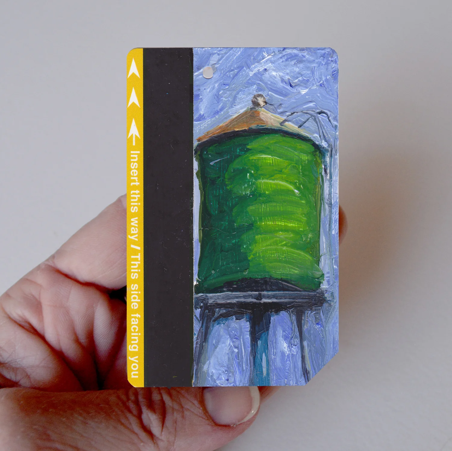 NYC Subway Card Water Tower No. 37