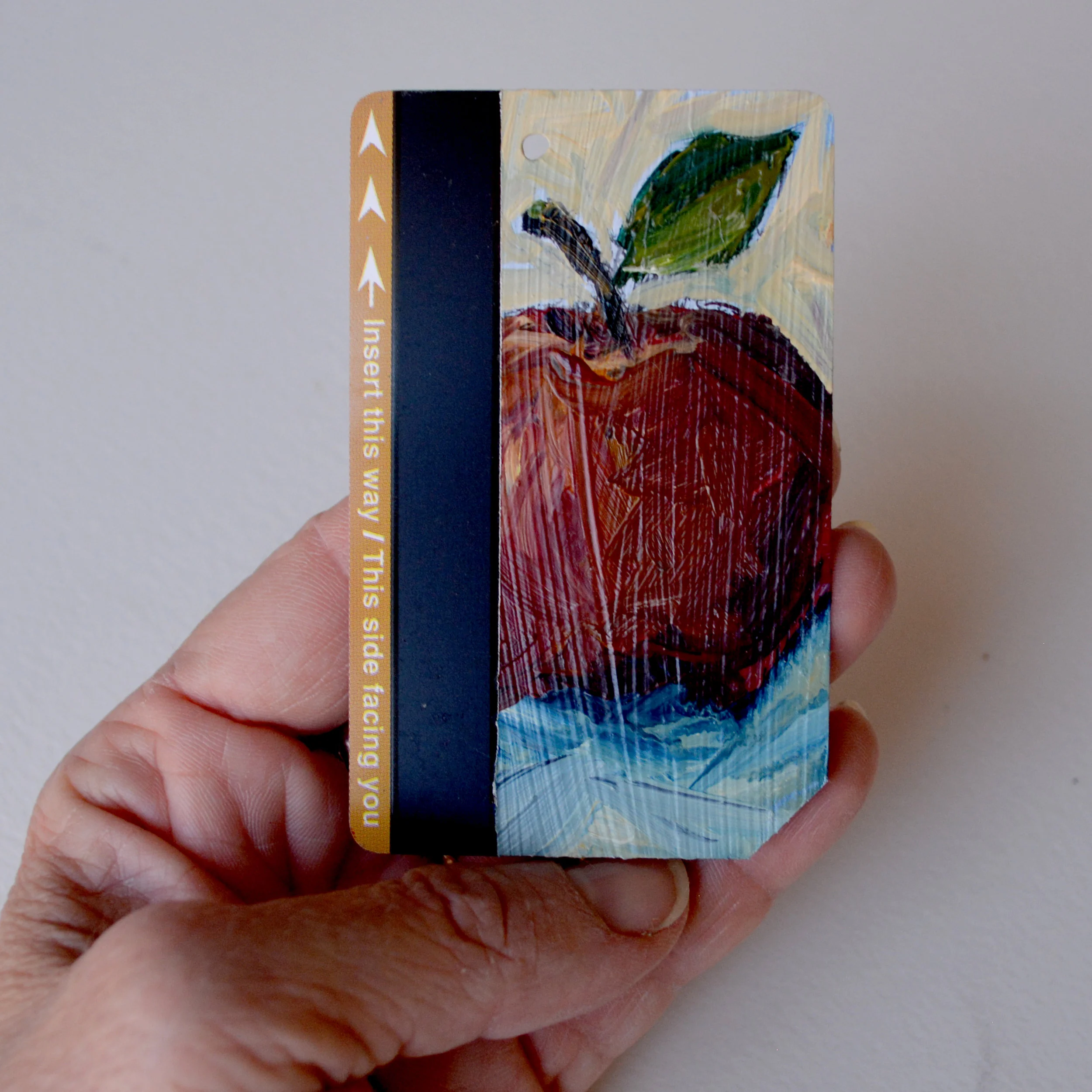 NYC Subway Card Big Apple No. 1