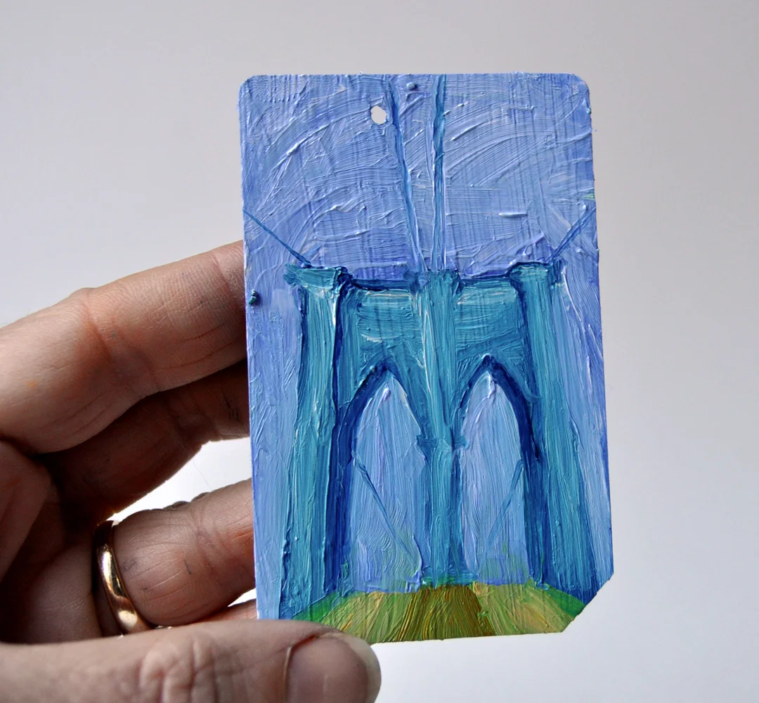NYC Subway Card Brooklyn Bridge No. 4