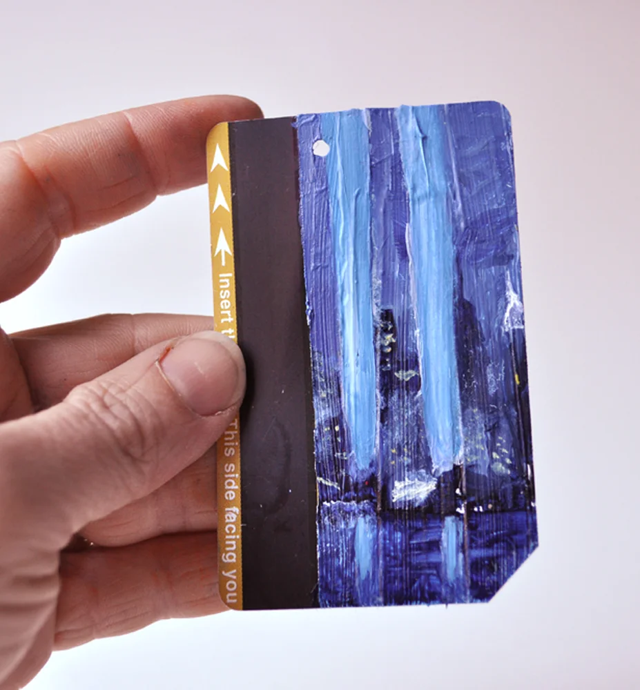 NYC Subway Card World Trade Center No. 10