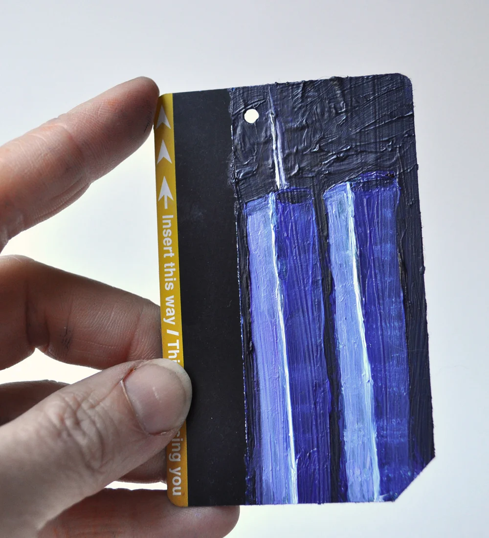NYC Subway Card World Trade Center No. 12