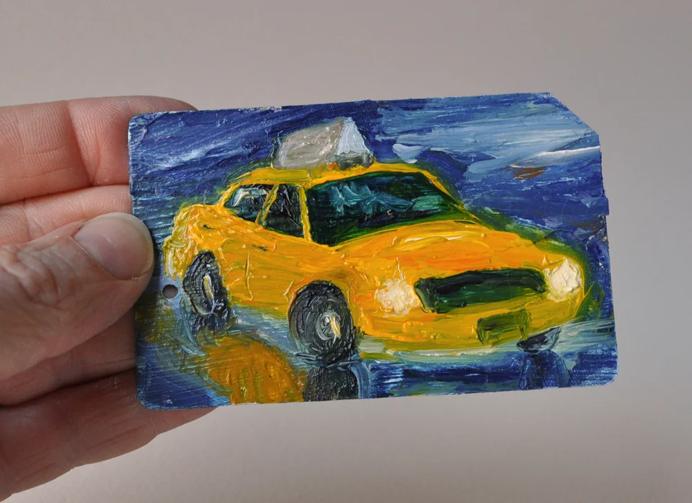 NYC Subway Card NYC Taxi No. 4