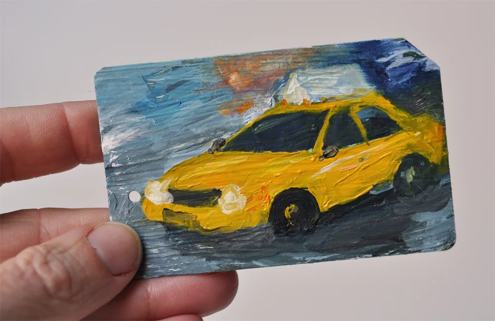 NYC Subway Card NYC Taxi No. 6