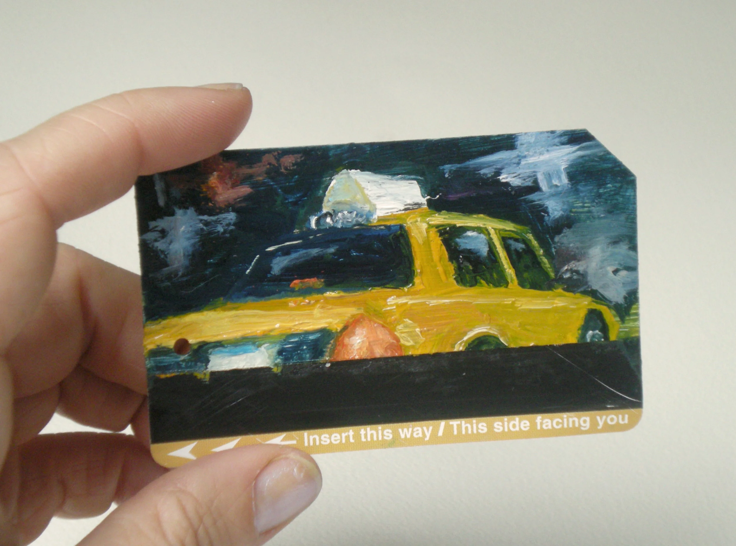 NYC Subway Card NYC Taxi No. 9