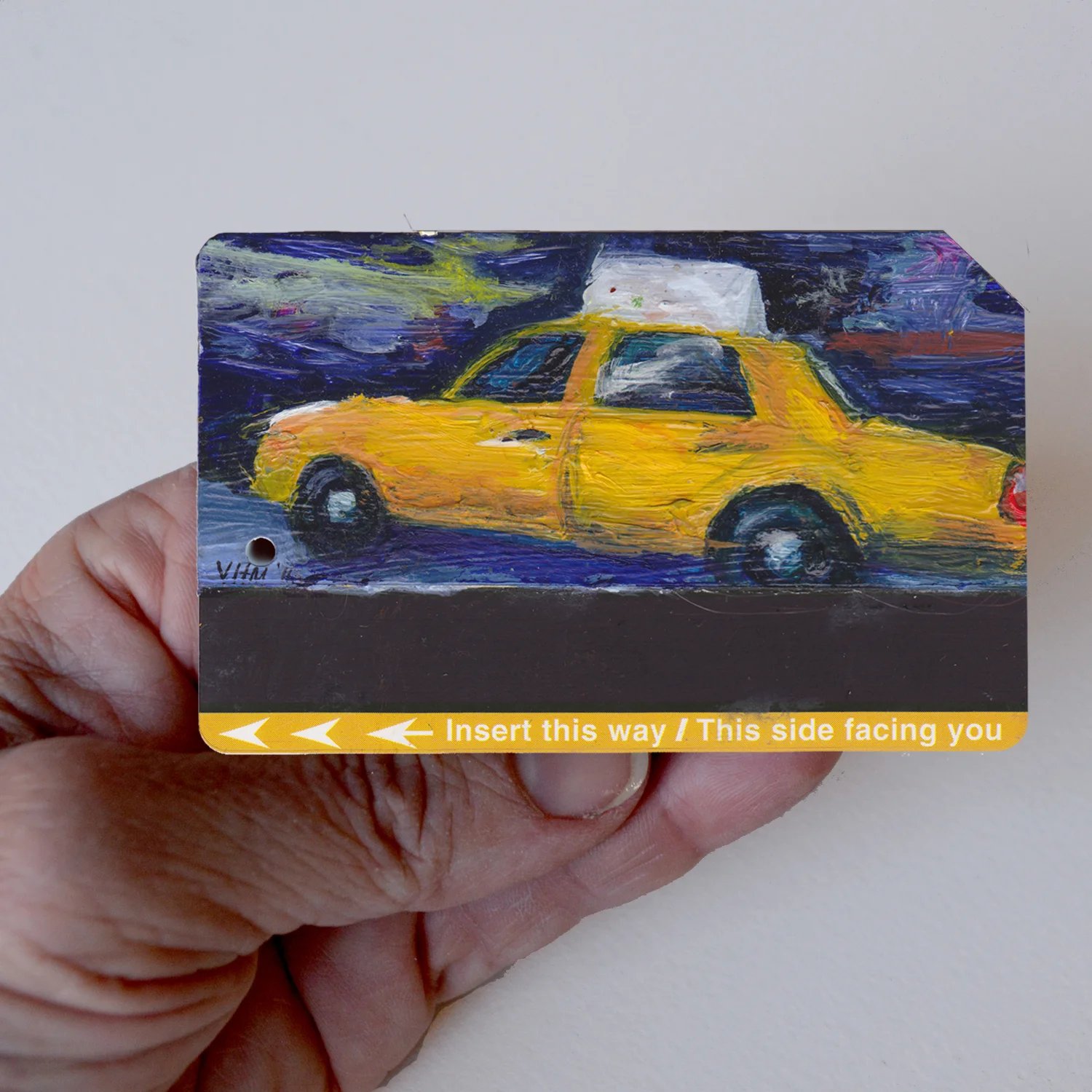 NYC Subway Card NYC Taxi No. 10