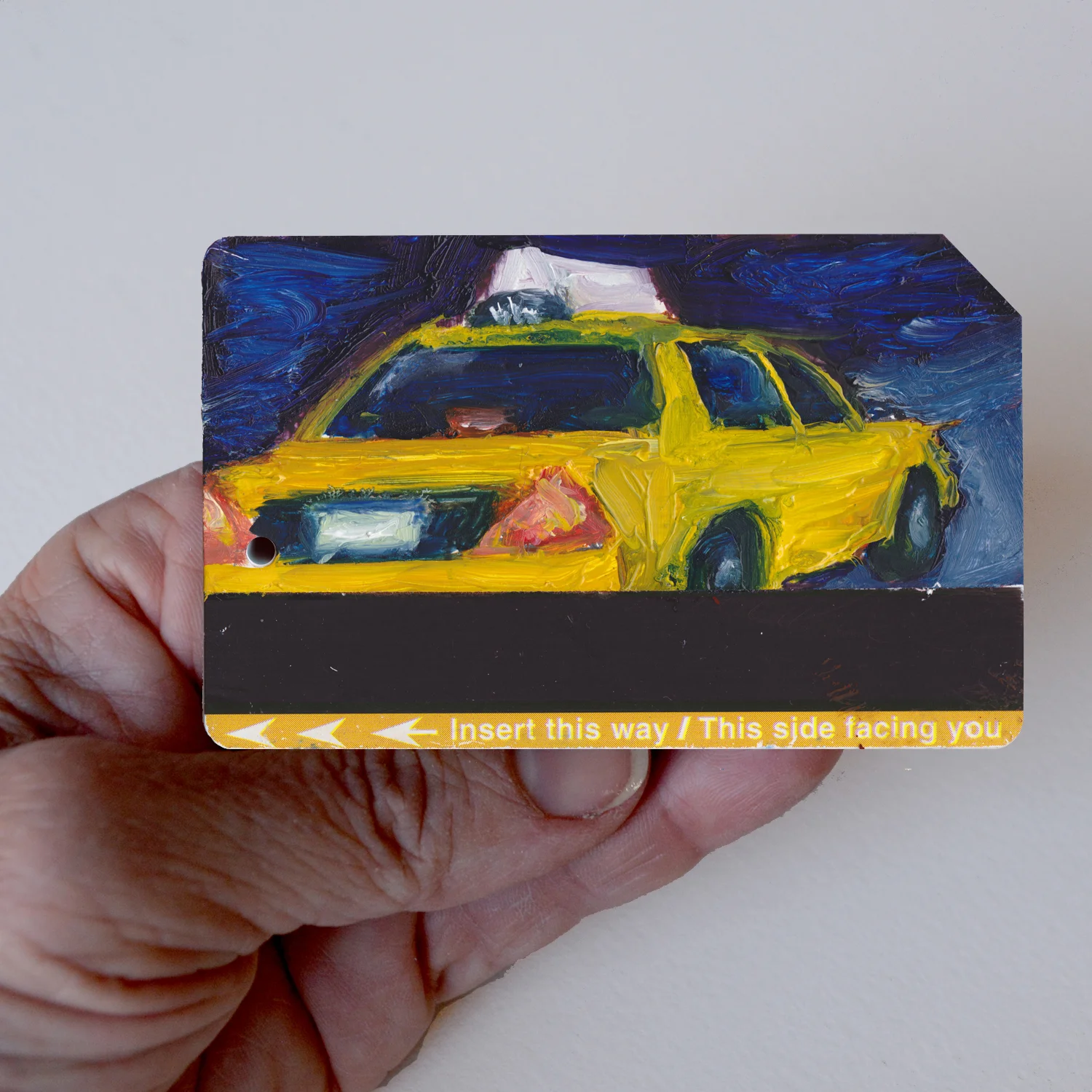 NYC Subway Card NYC Taxi No. 12