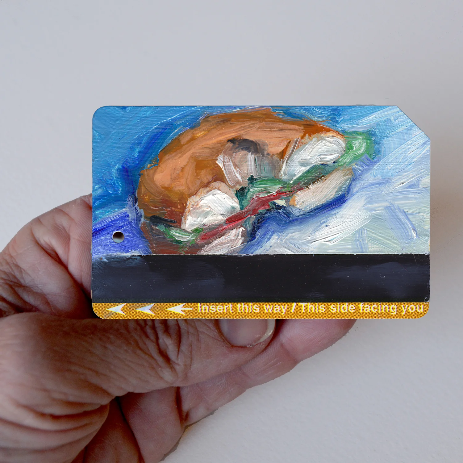 NYC Subway Card Bagel No. 1