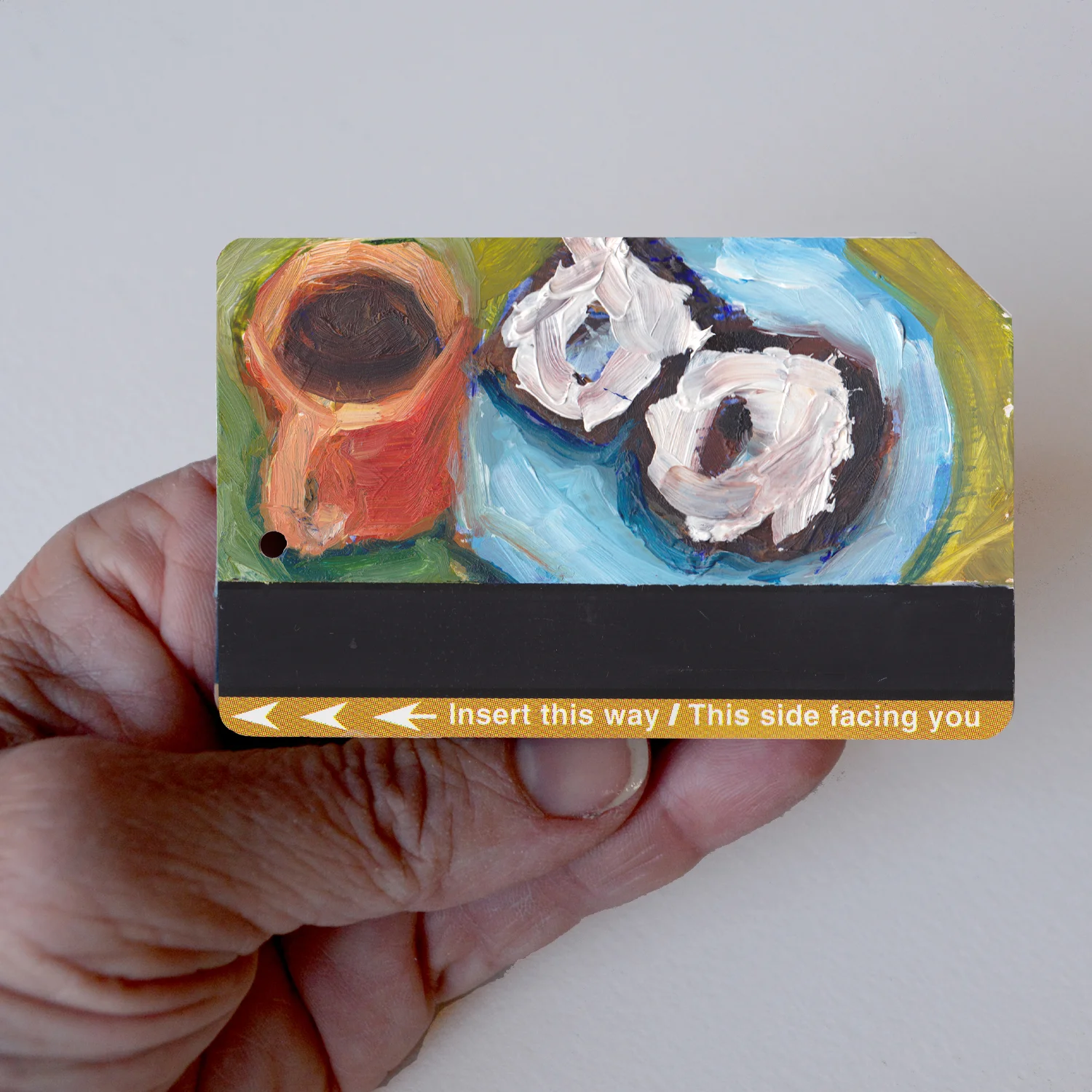 NYC Subway Card Bagel No. 12