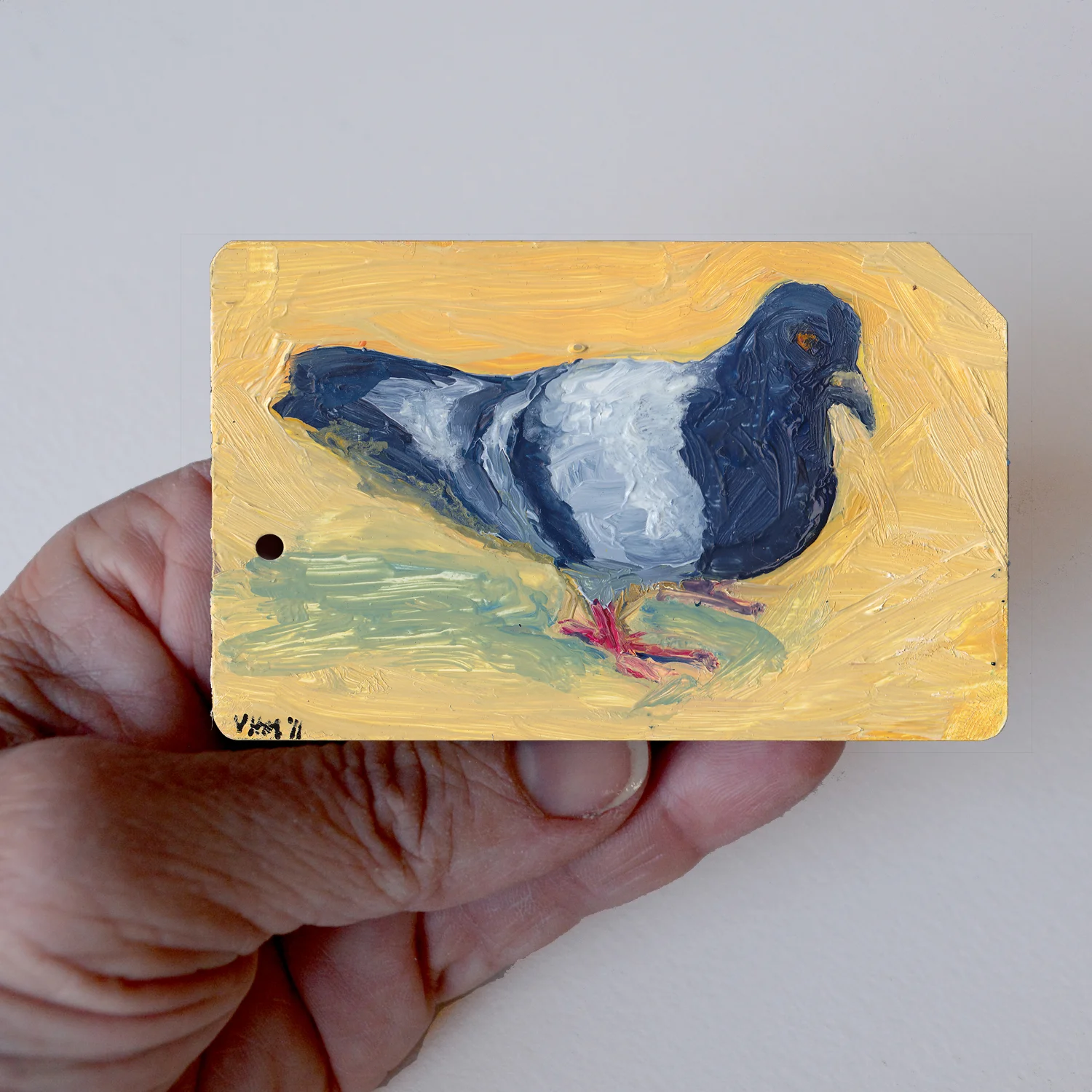 NYC Subway Card Pigeon No. 3