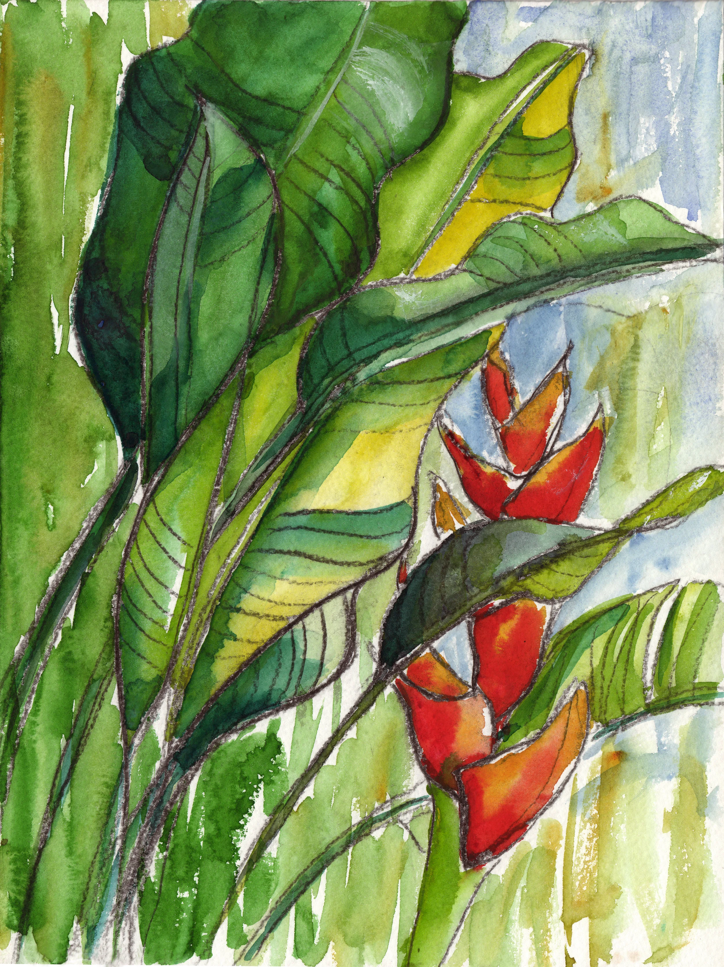 My painting, as seen on the set of Orange Is The New Black.