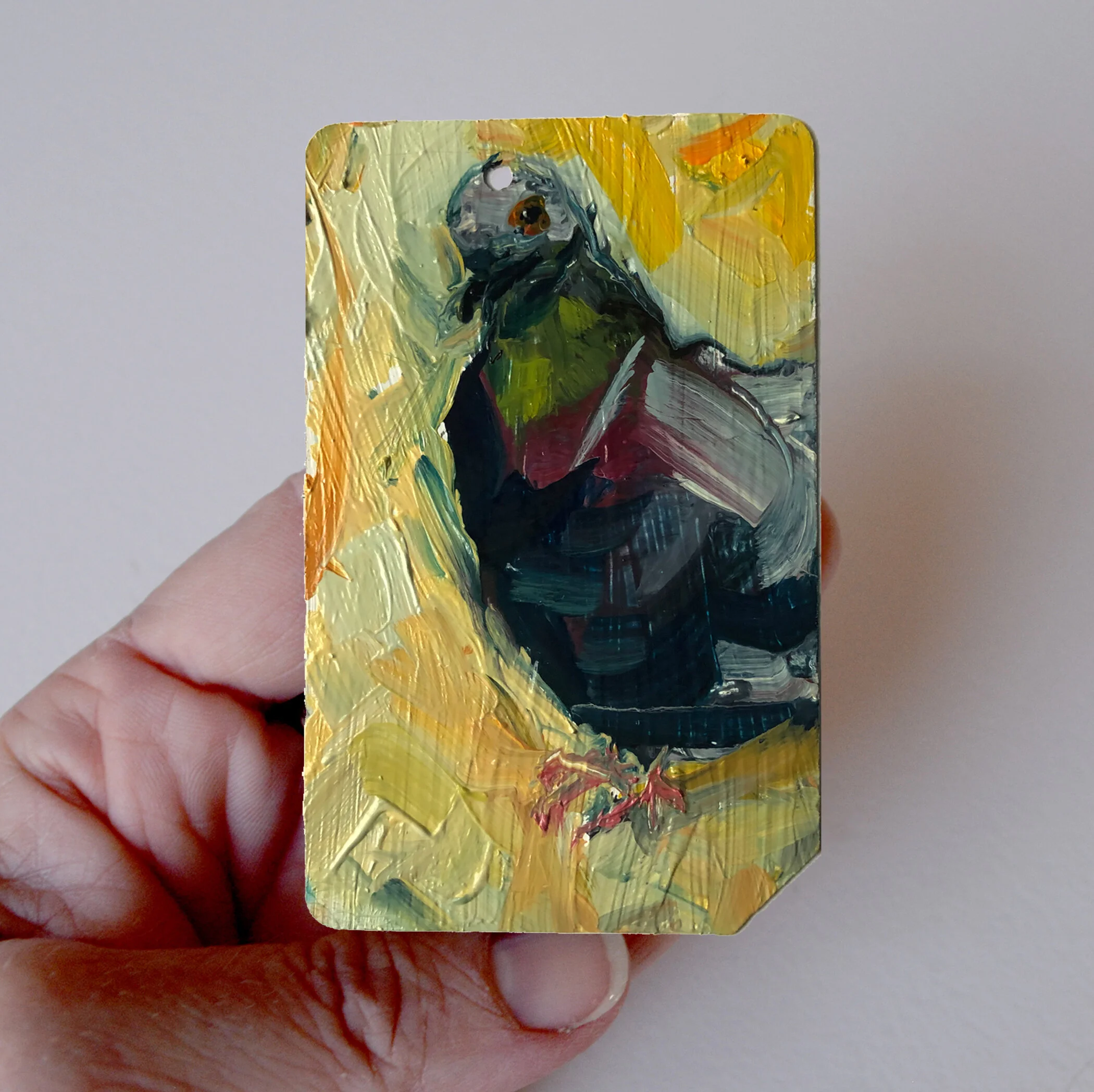 NYC Subway Card Pigeon No. 17