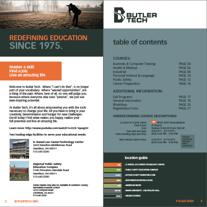 Gen Ed Catalogue Inside Spread