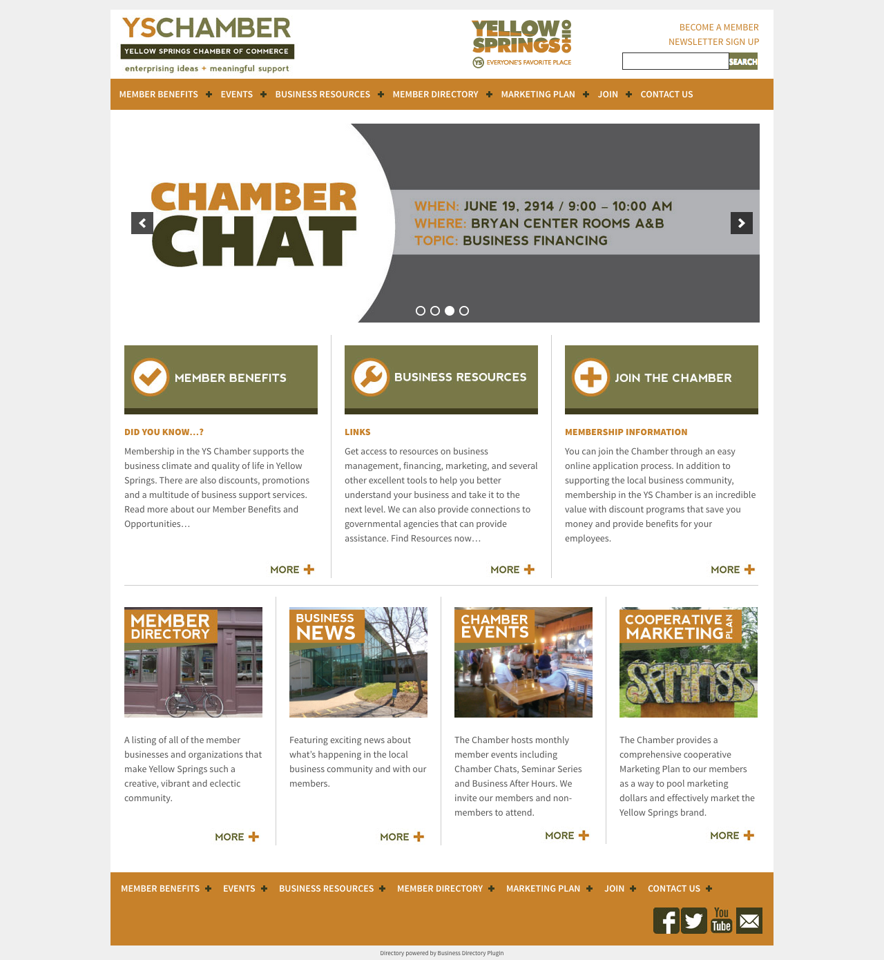 YS Chamber Web Site