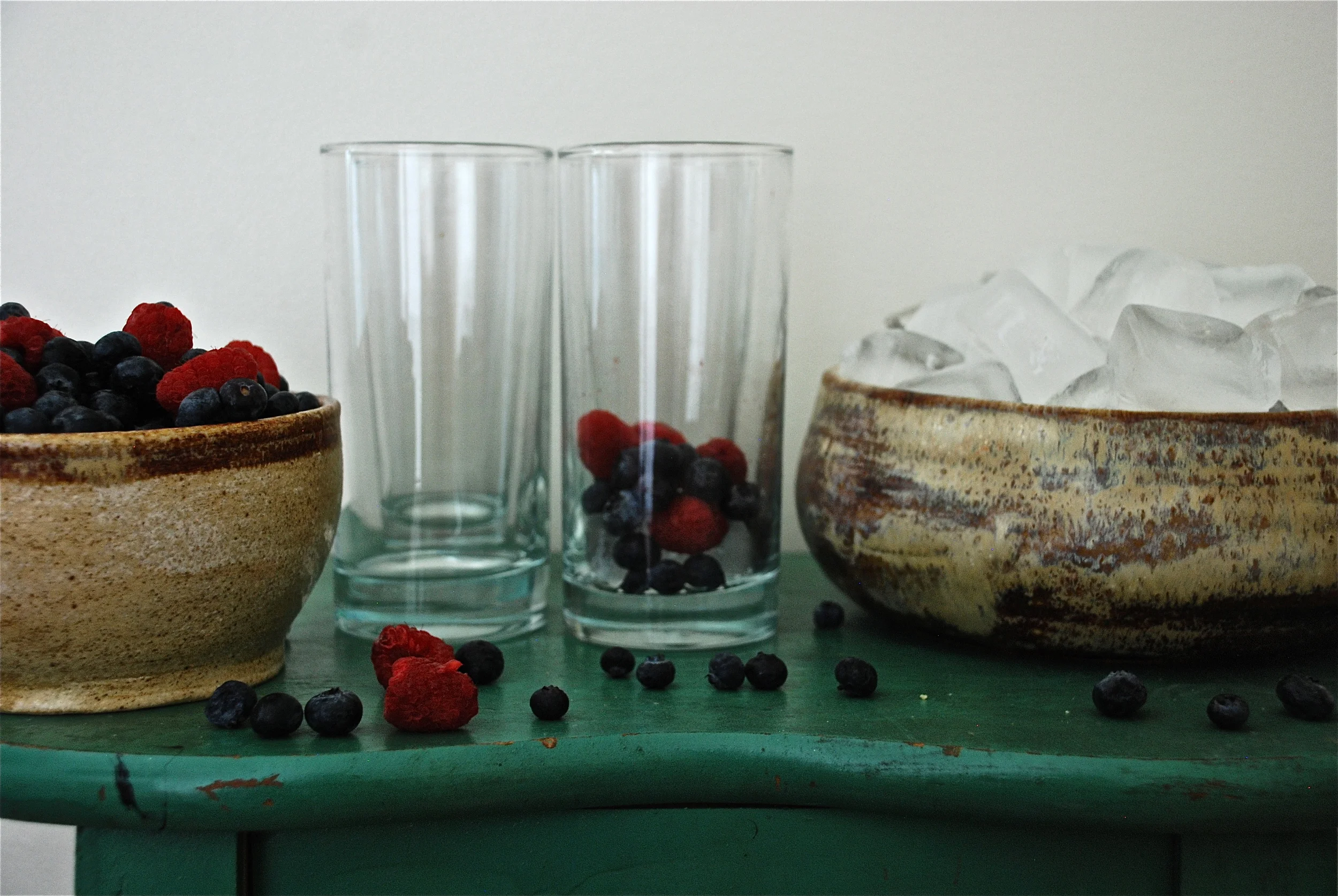  Large Bowl: 5" tall by 11" wide 