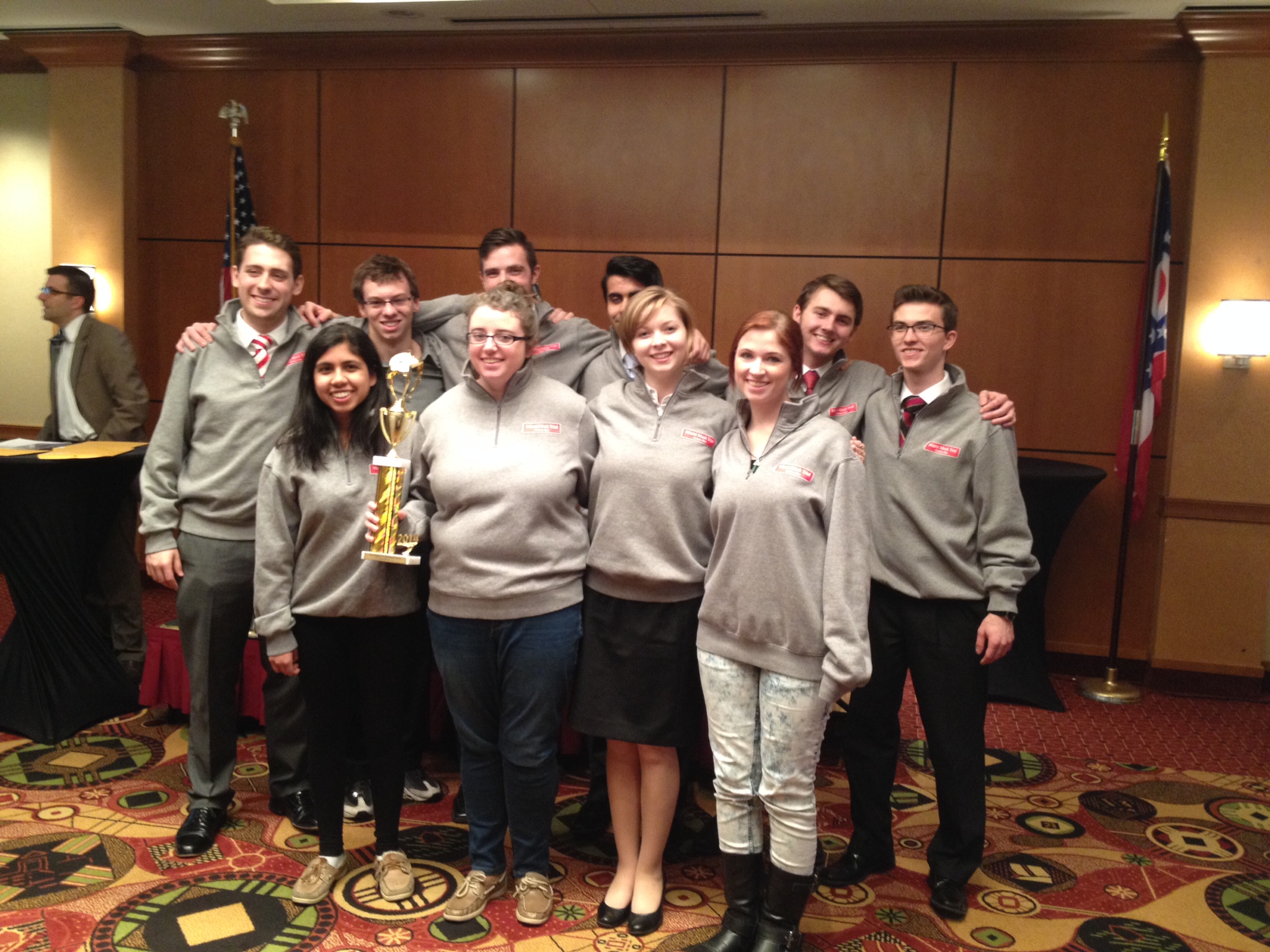 The B Team after going 6-1-1 and finishing in second place on their way to earning a bid to nationals.