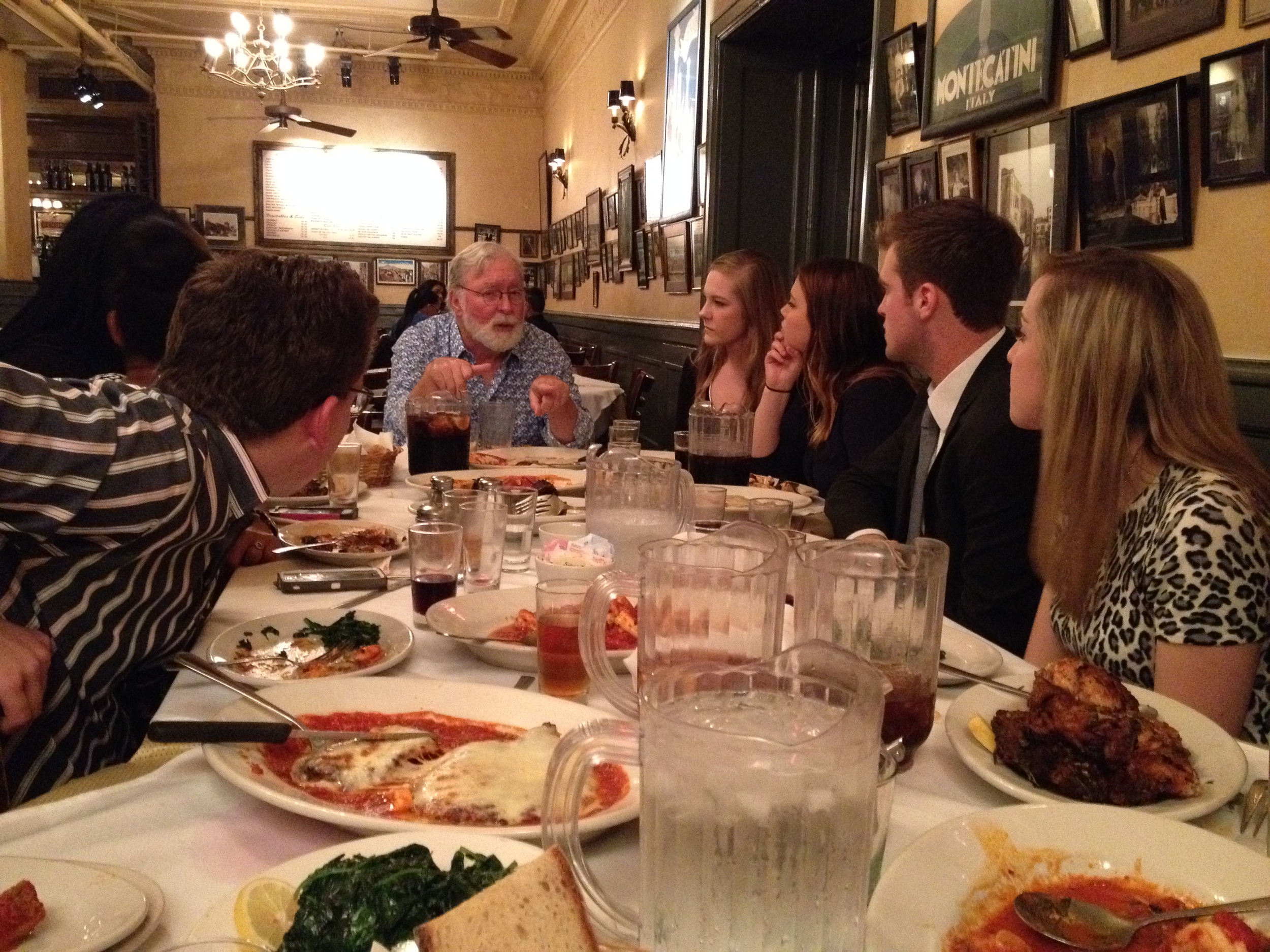 Listening to a Legacy: Miami B dines with program benefactor and namesake James Lewis.