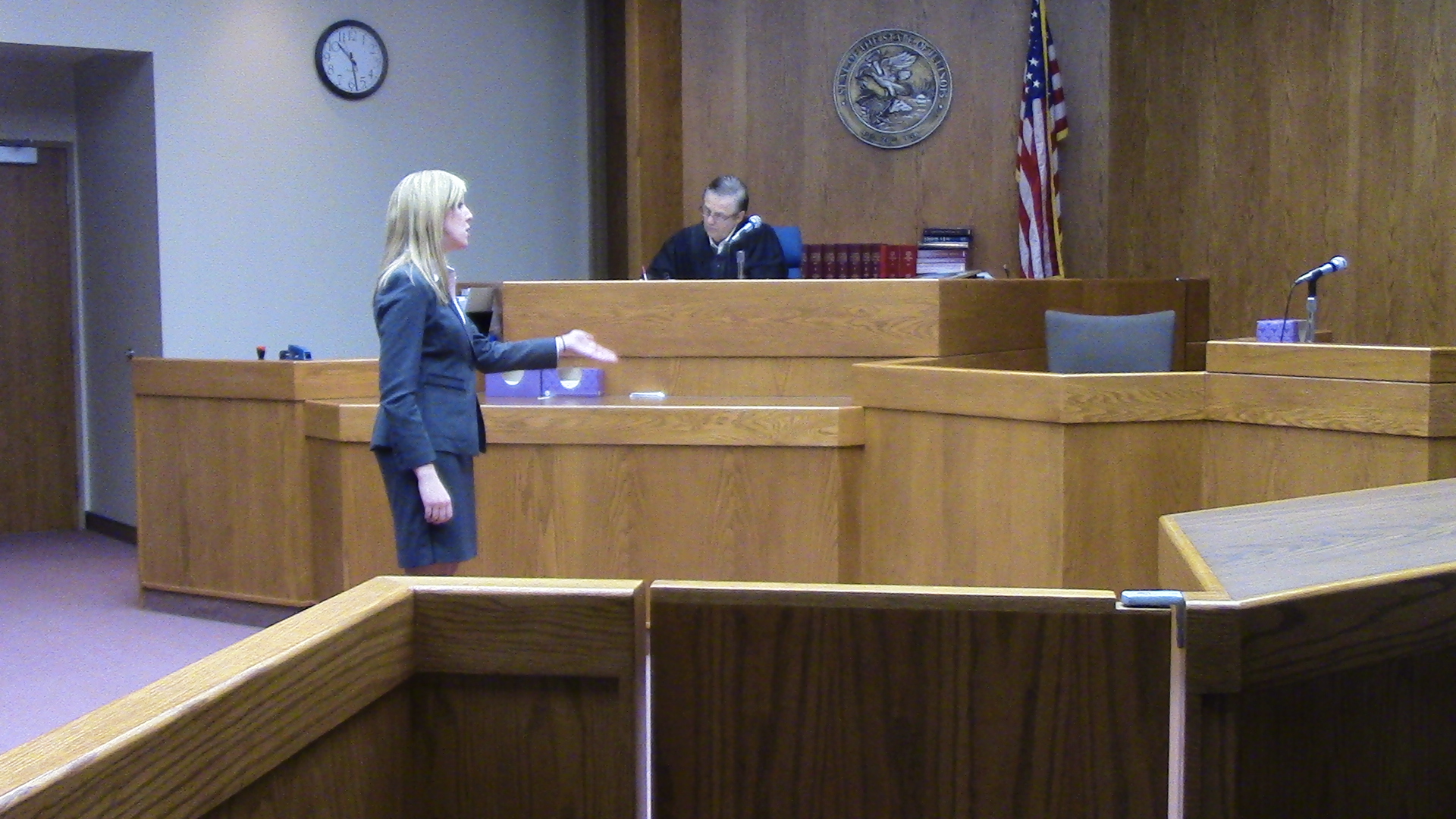 Katie O'Keeffe (aka Maria O'Keeffe) opens the defense case. Miami B is now 7-1 on it's defense side.
