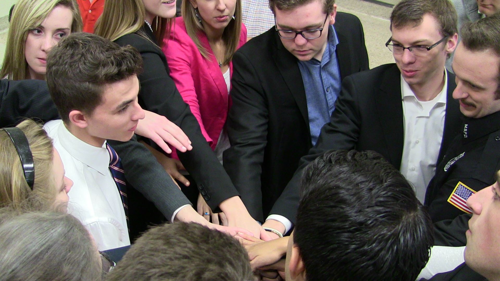 The A and B team would meet before the Championship round, before two matches against Northwestern, and before they ran their last case of the Fall Season.