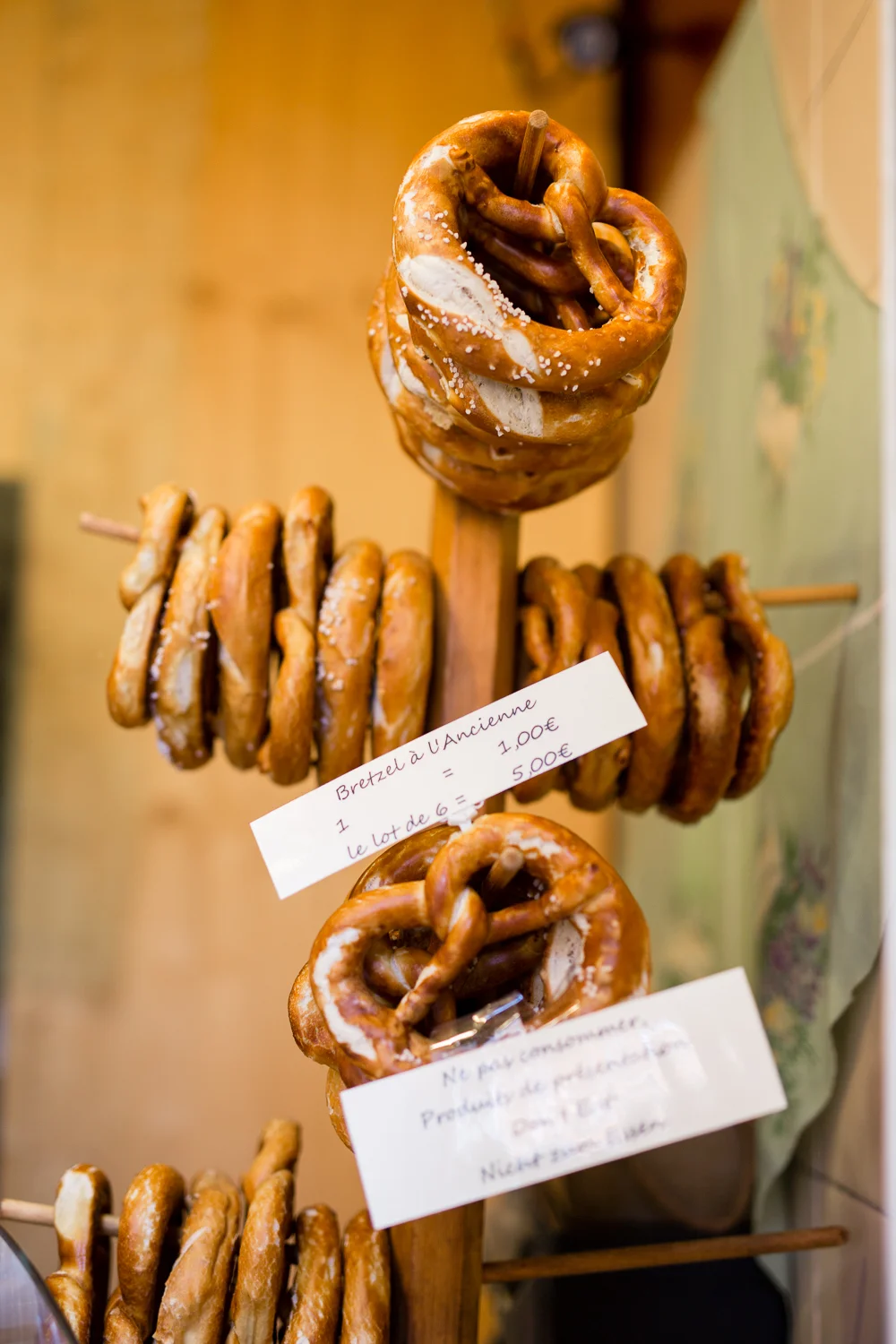 Bretzels in Ribeauvillé