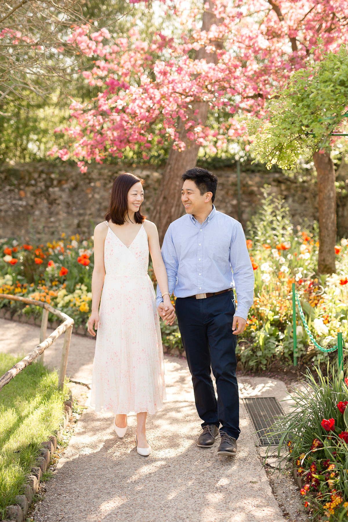 You can actually SEE the ring box in his pocket here!! How cute is that! GIVERNY, FRANCE SURPRISE PROPOSAL PHOTOGRAPHY, KATIE DONNELLY