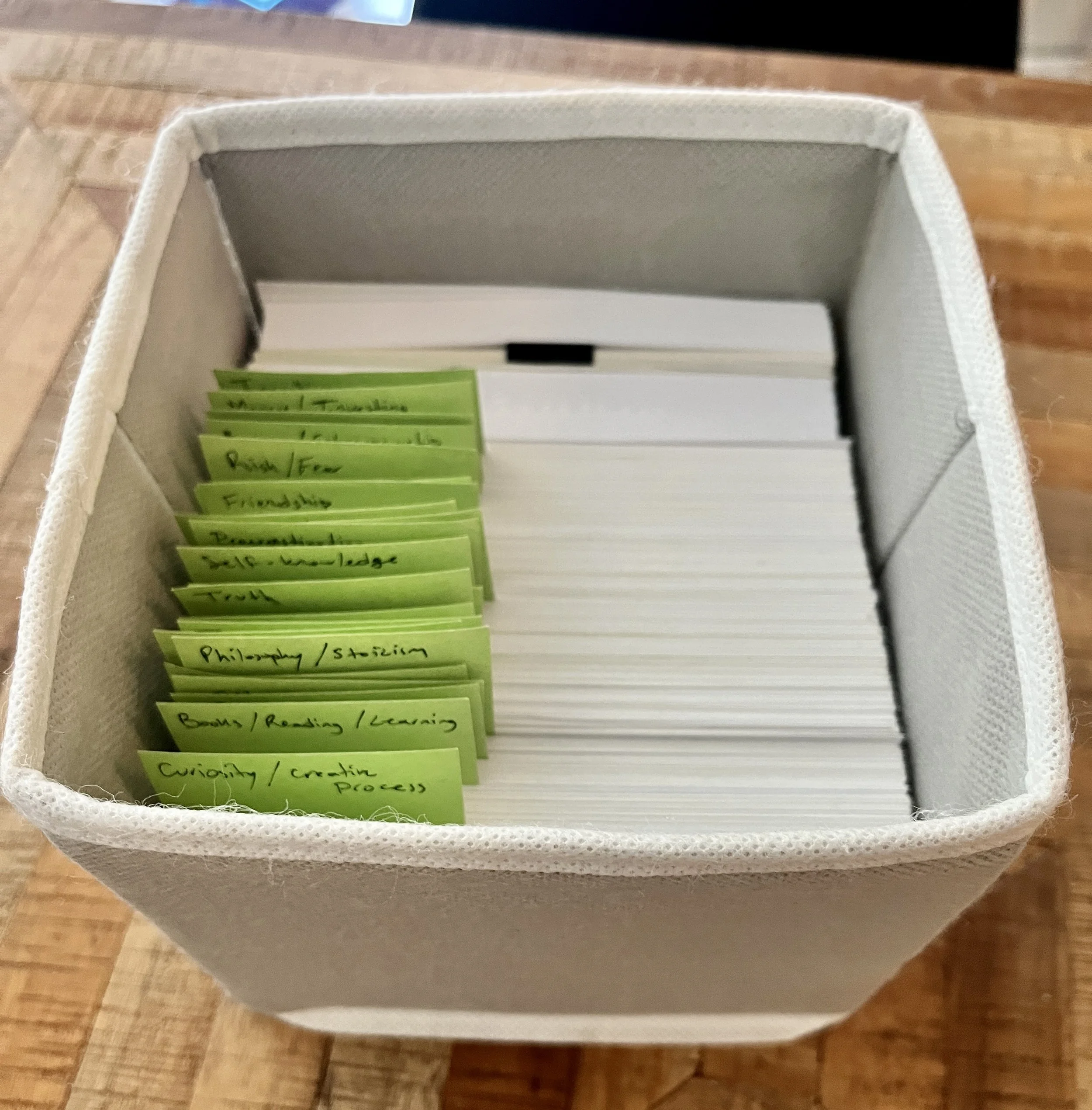 Personal Knowledge System - Developing a Commonplace Book