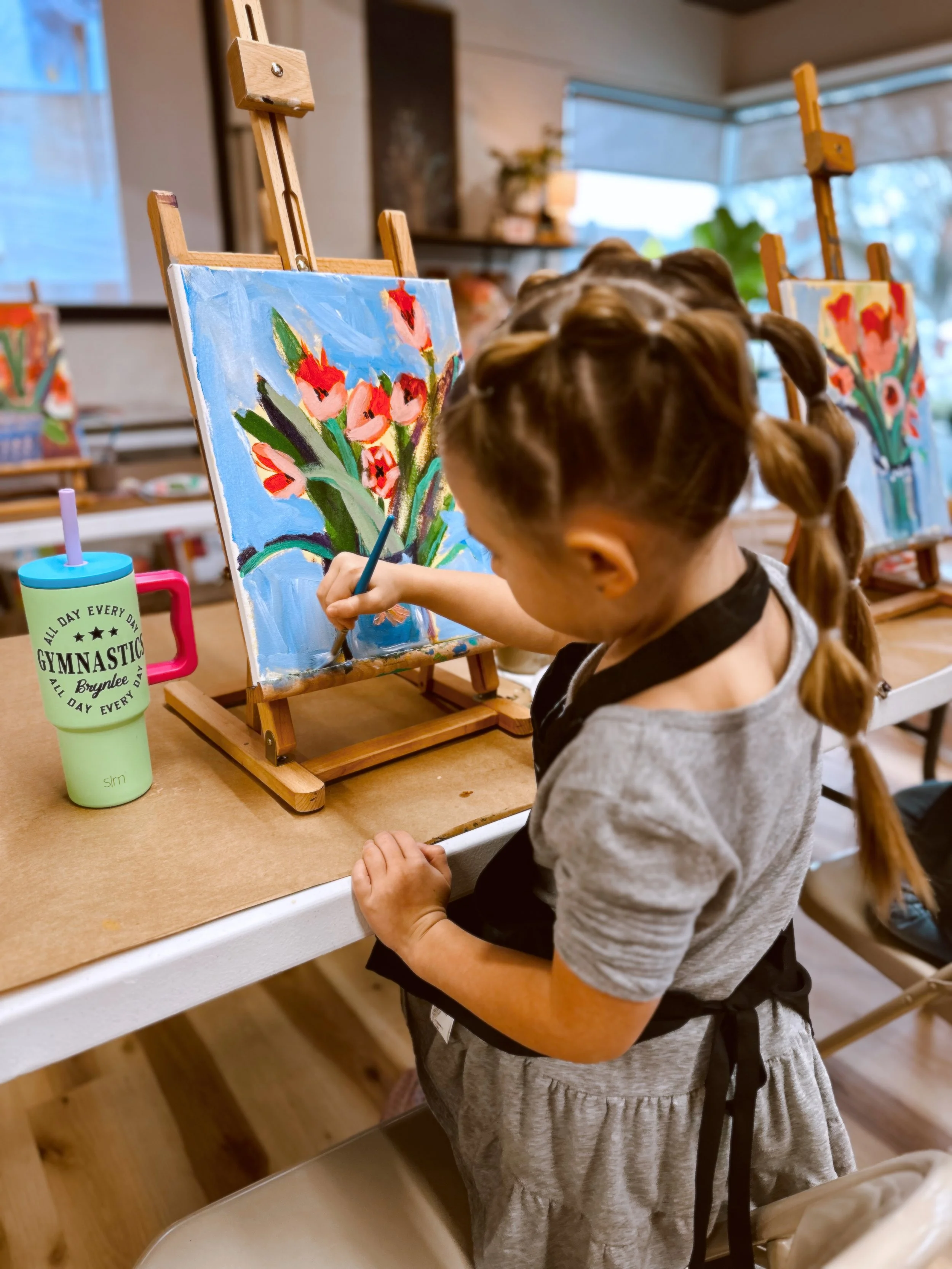 Kids Acrylic Painting Camp - 9-11am, Monday-Thursday, June 16th-19th, 2025