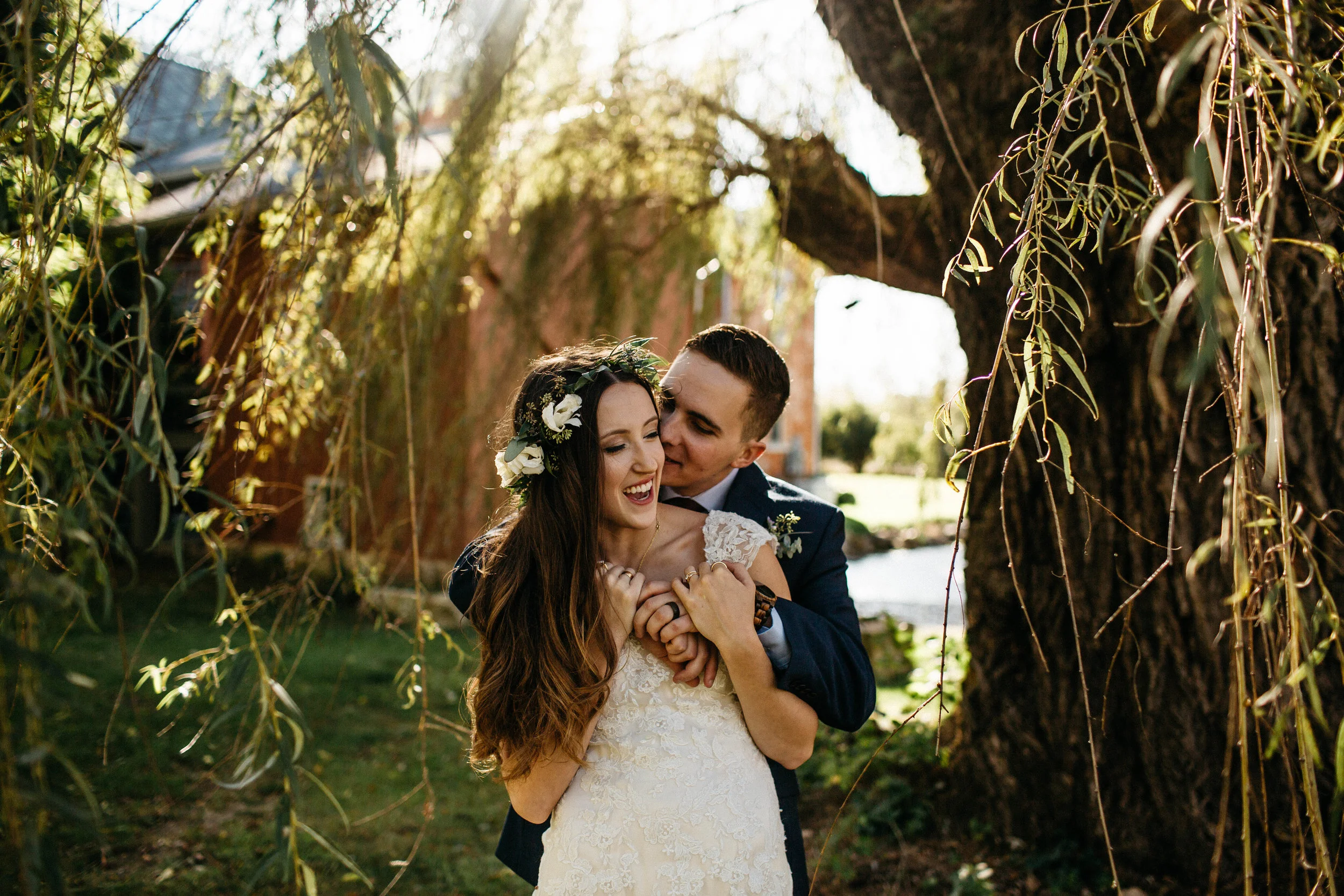 Outdoor Wedding at the Willow Tree Estate