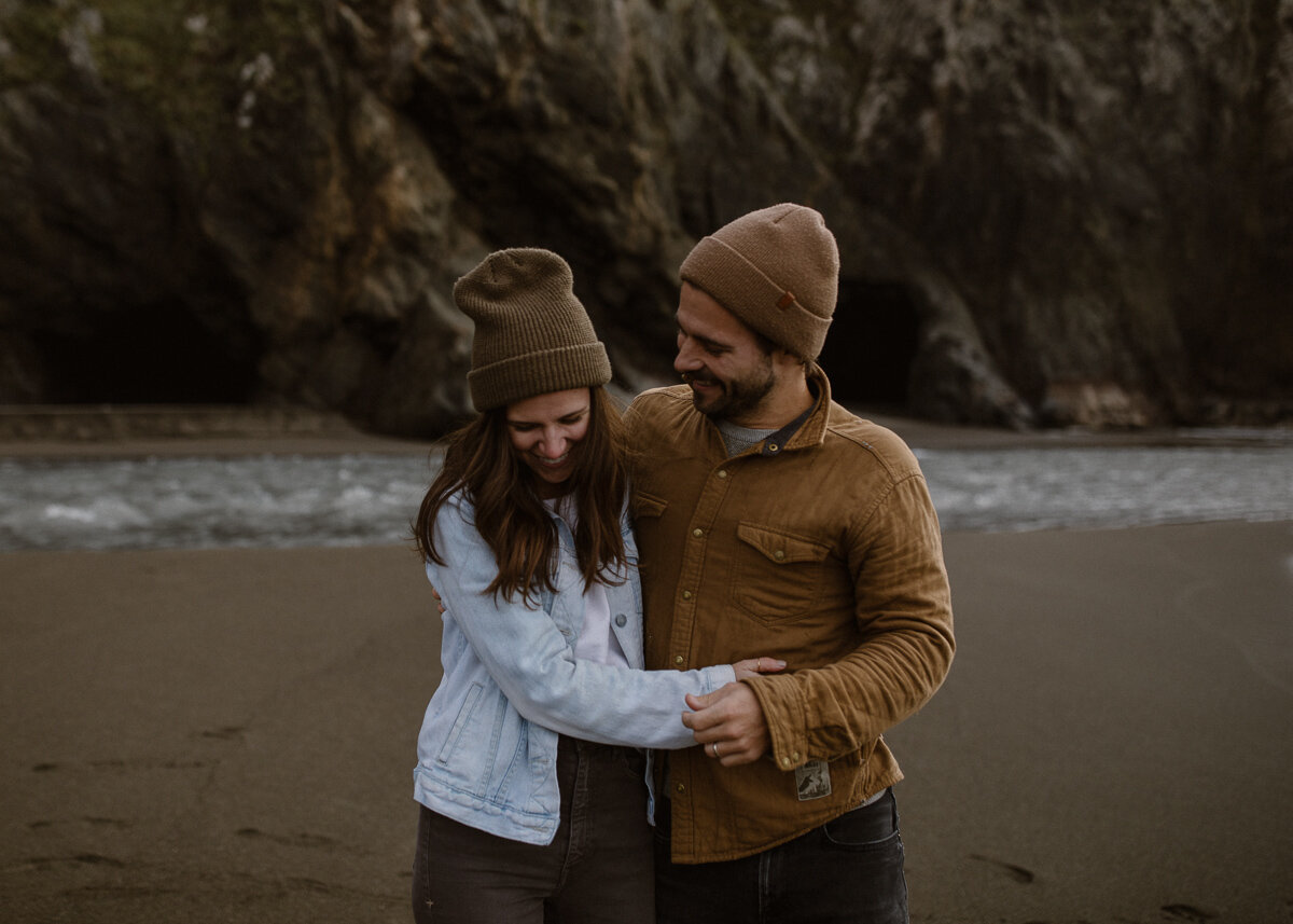 Northern California Coast Hipster Engagement Session-4.jpg