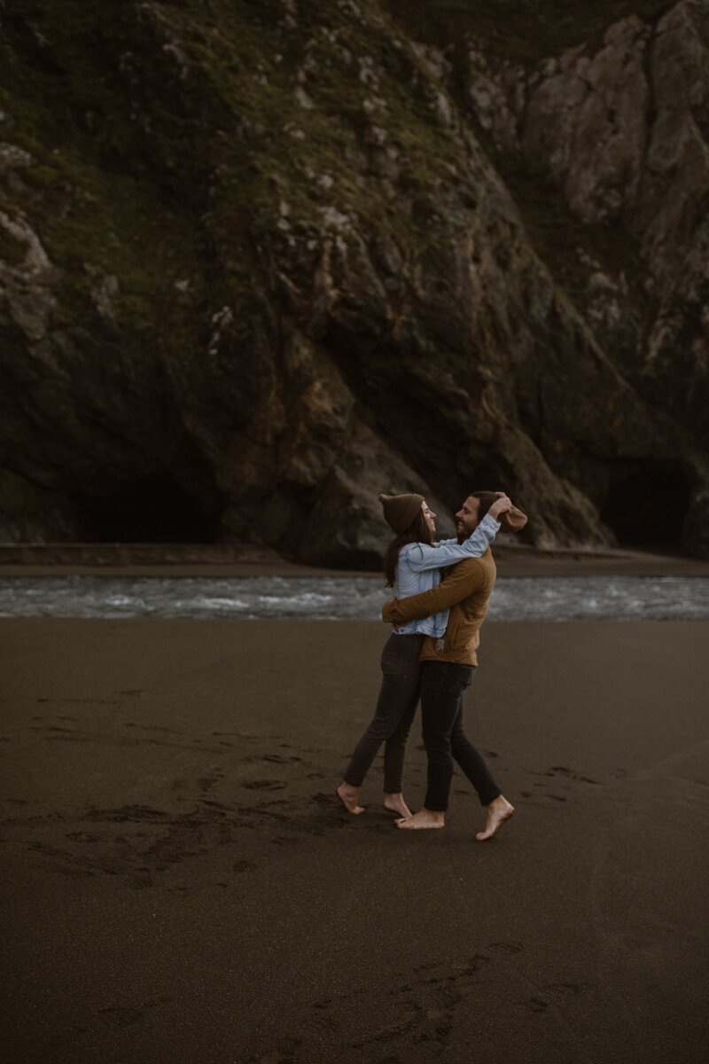 Northern California Coast Hipster Engagement Session-11.jpg