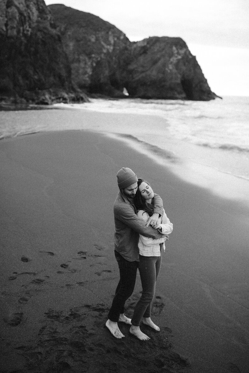 Northern California Coast Hipster Engagement Session-27.jpg