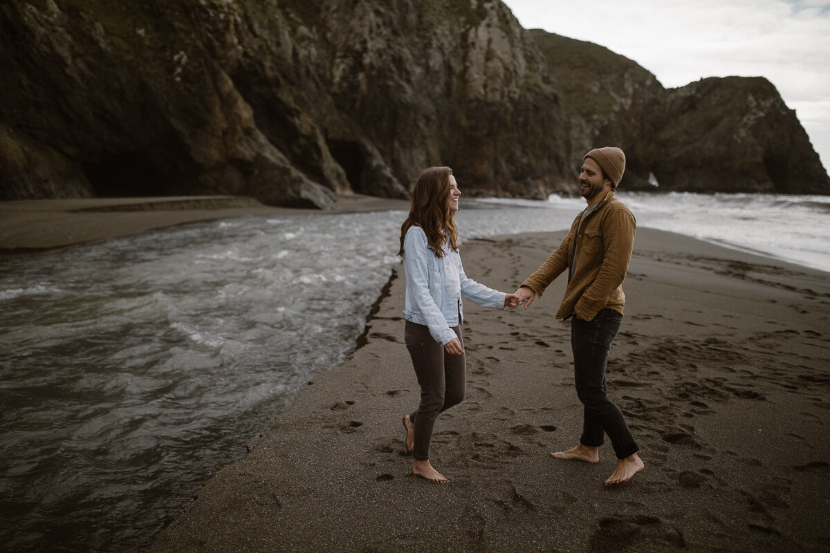 Northern California Coast Hipster Engagement Session-38.jpg