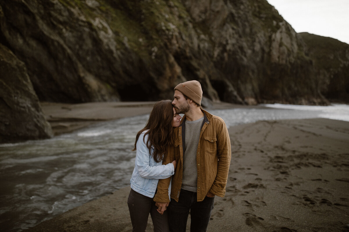 Northern California Coast Hipster Engagement Session-43.jpg