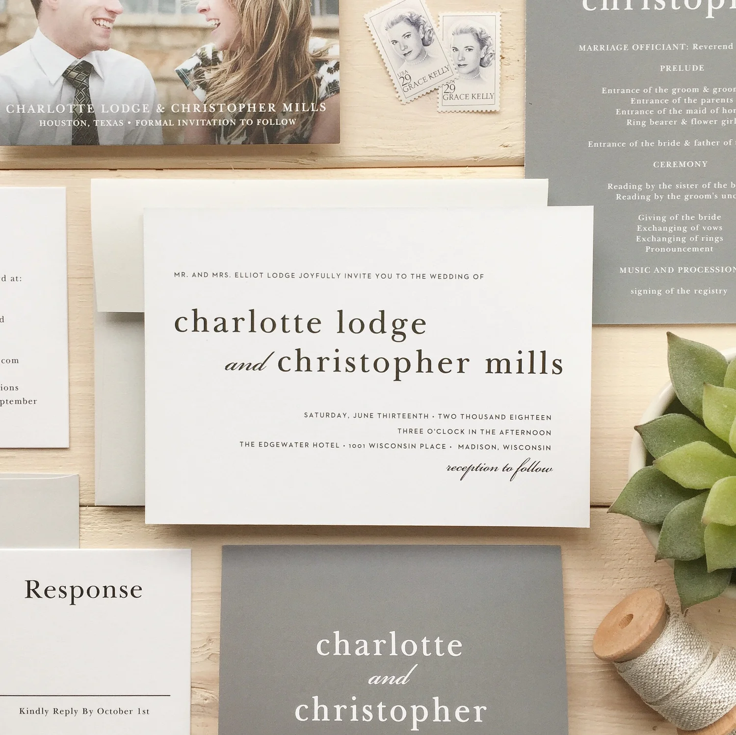 5 Reasons We Love Basic Invite for Marriage Invitation Card Sets ...