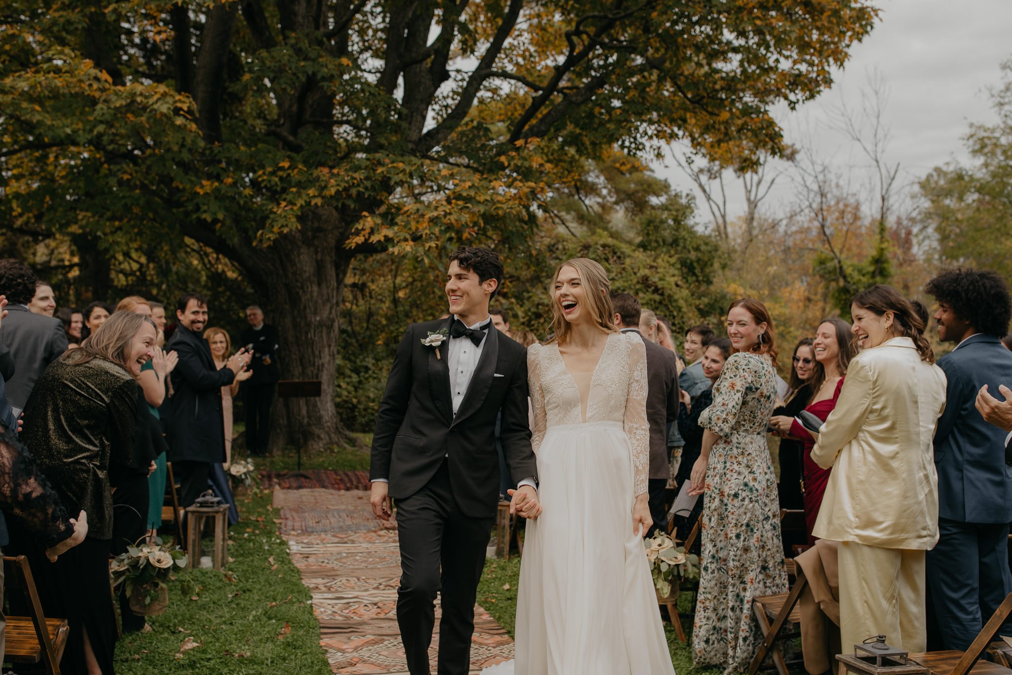 Windrift Hall Upstate New York Wedding in Fall