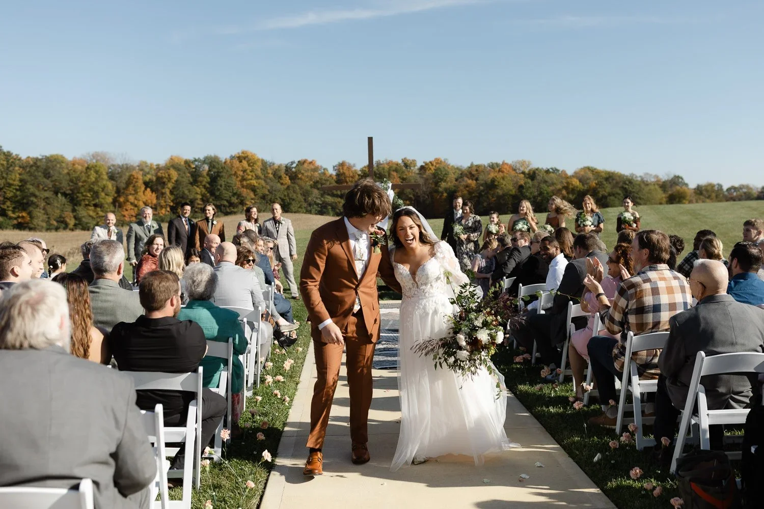 Joy-Filled Autumn Wedding at Ivory Meadows near Dayton, Ohio