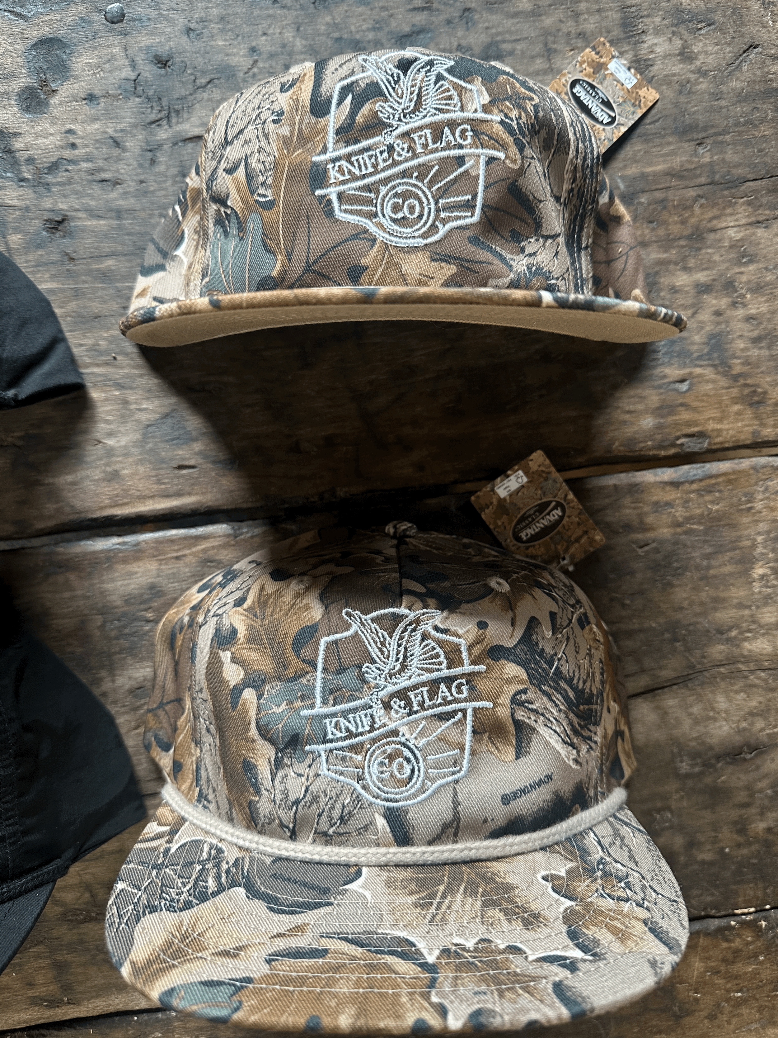 KF Emblem on Real Tree Camo Snapback