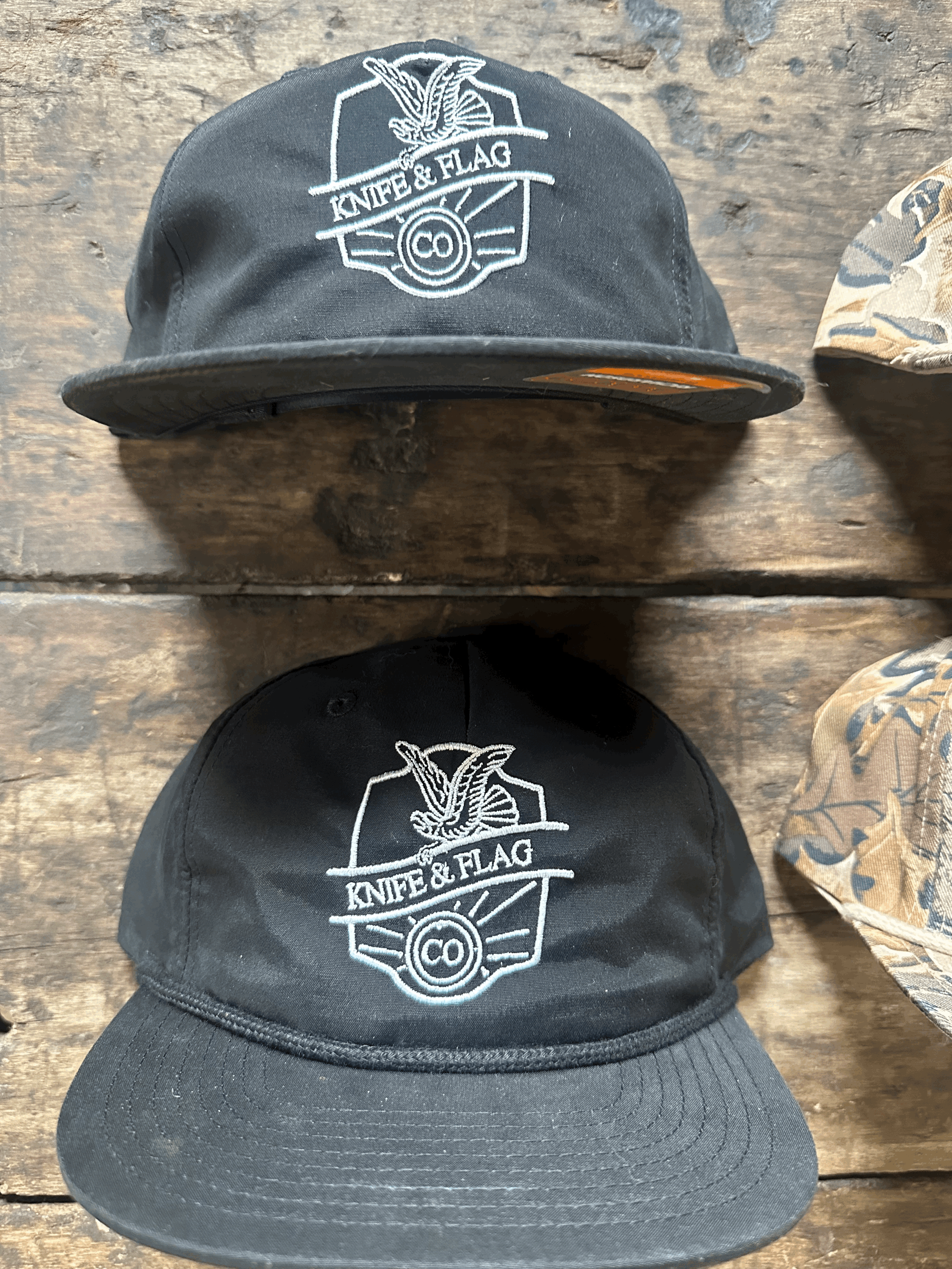 Black KF Emblem RICHARDSON Hat