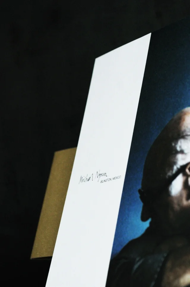 MICHAEL NYMAN PHOTOGRAPHED BY MONIKA BIELSKYTE AT HIS HOME IN ISLINGTON FOR SOME/THINGS MAGAZINE CHAPTER005