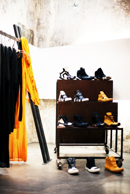 boris bidjan saberi showroom | ss14 collection, photography by matteo carcelli some/things s/tudio