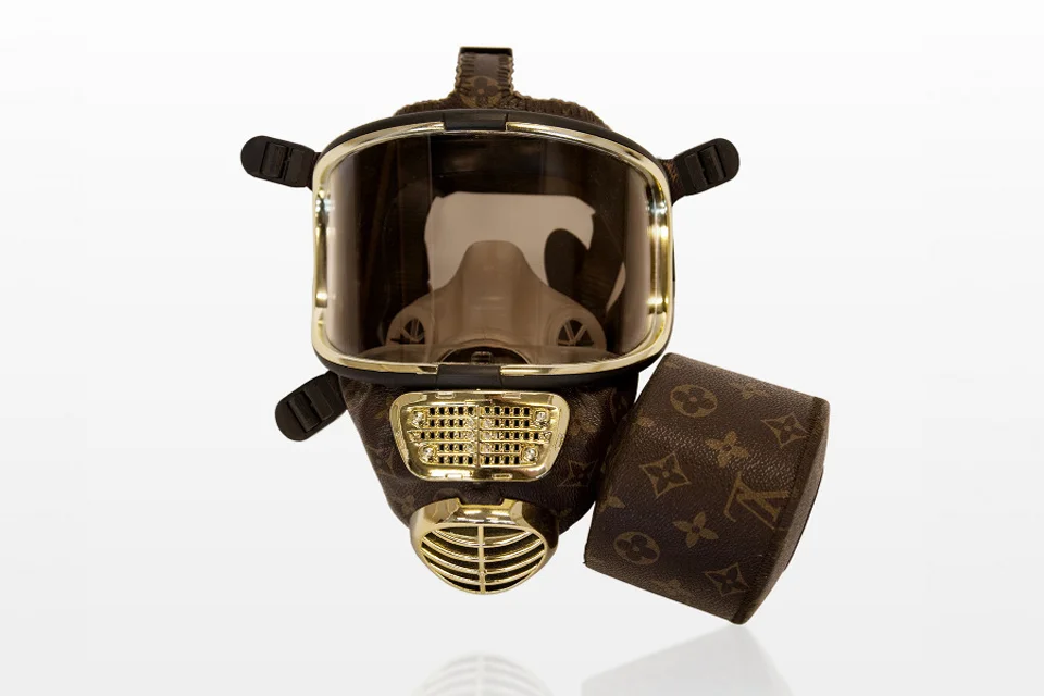 high fashion protection , scott promask mask, m-95 military nbc mask, mixed materials