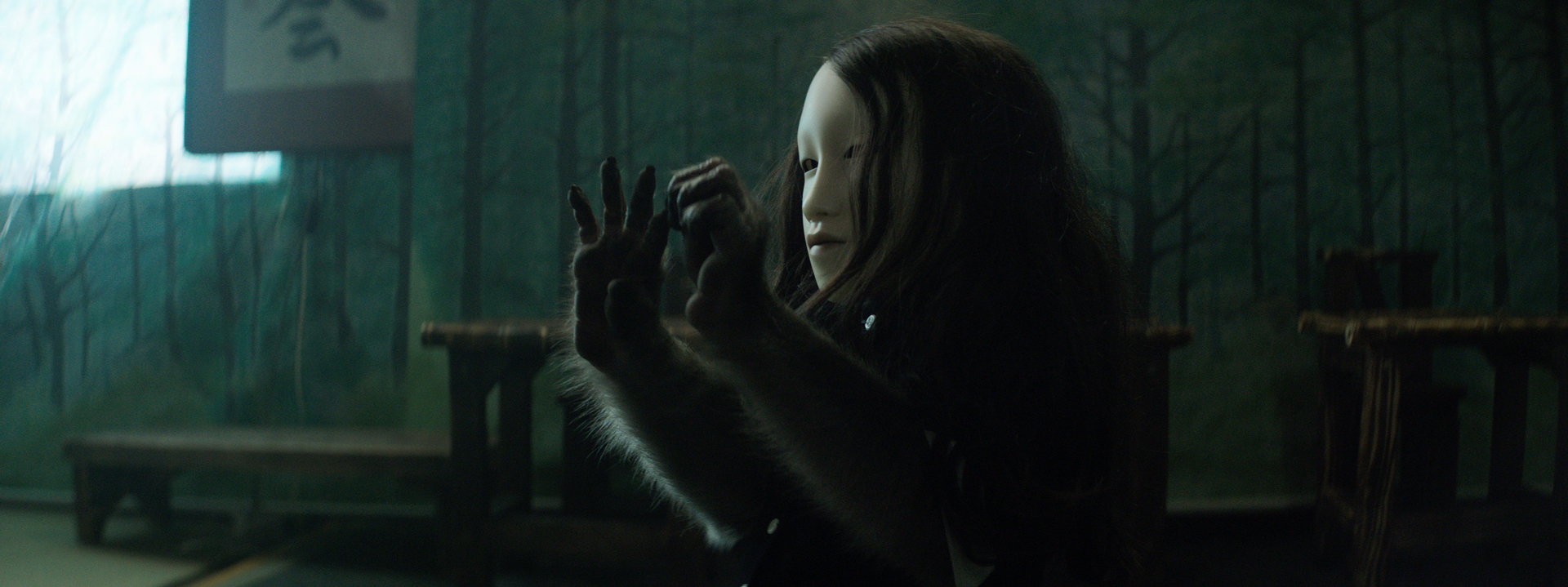 pierre huyghe, from 'IN. BORDER. DEEP', hauser & wirth london, 2014, video still. © pierre huyghe, courtesy the artist, hauser & wirth, london and anna lena films, paris 