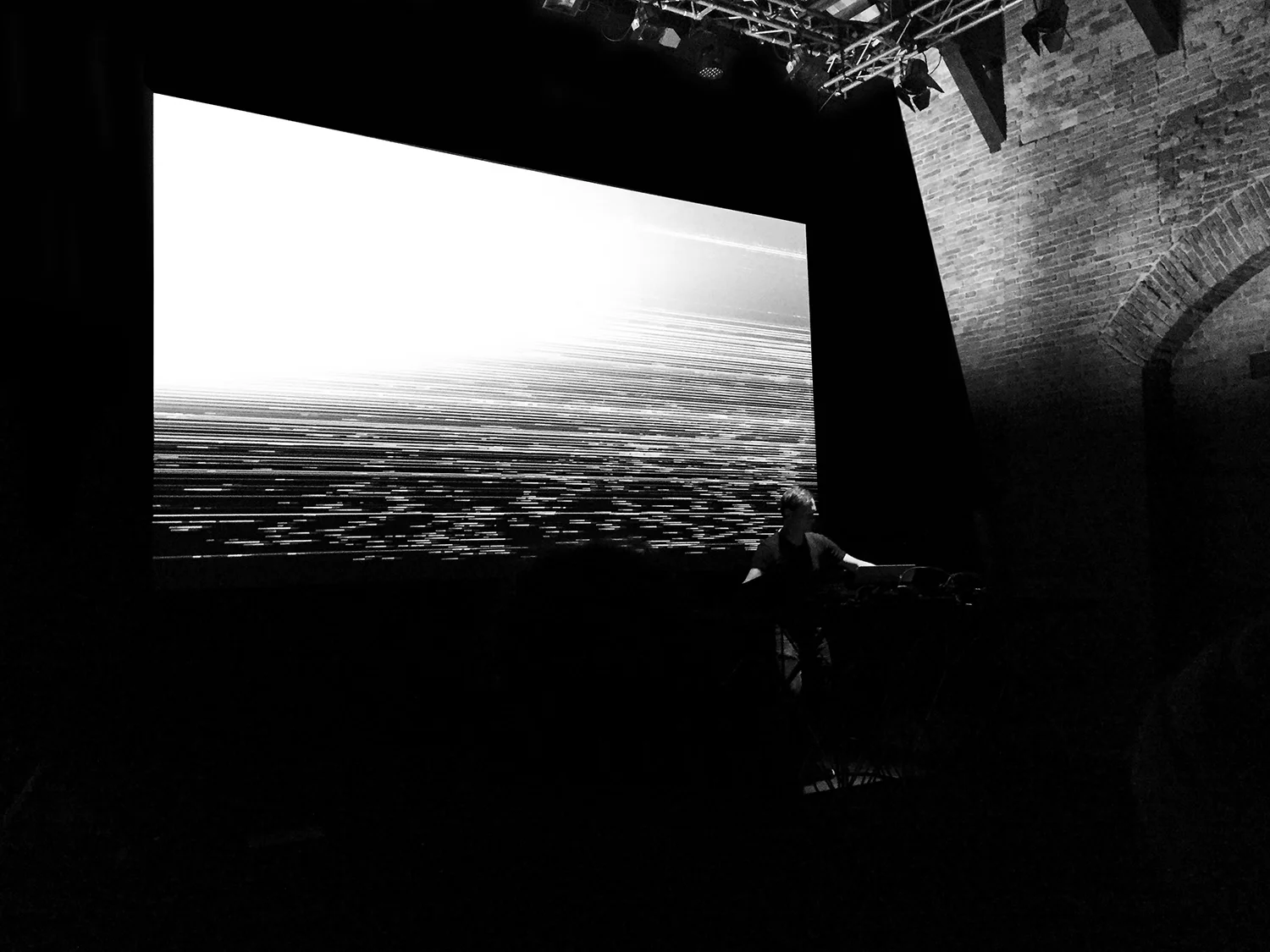 SOME/MUSIC : ALVA NOTO AT 'SET UP' PUNTA DELLA DOGANA, VENICE