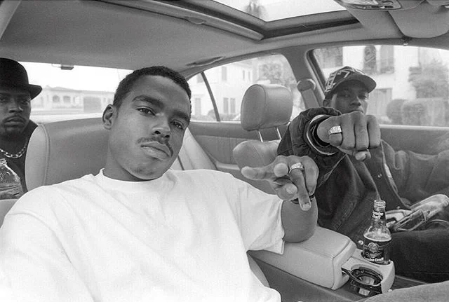 Nate Dogg, Daz Dillinger & Kurupt. Los Angeles. 1996 © Chi Modu