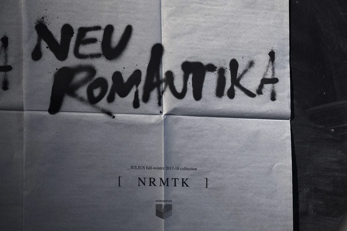 JULIUS AUTUMN/WINTER 2017-2018 NEUROMANTIKA SHOWROOM