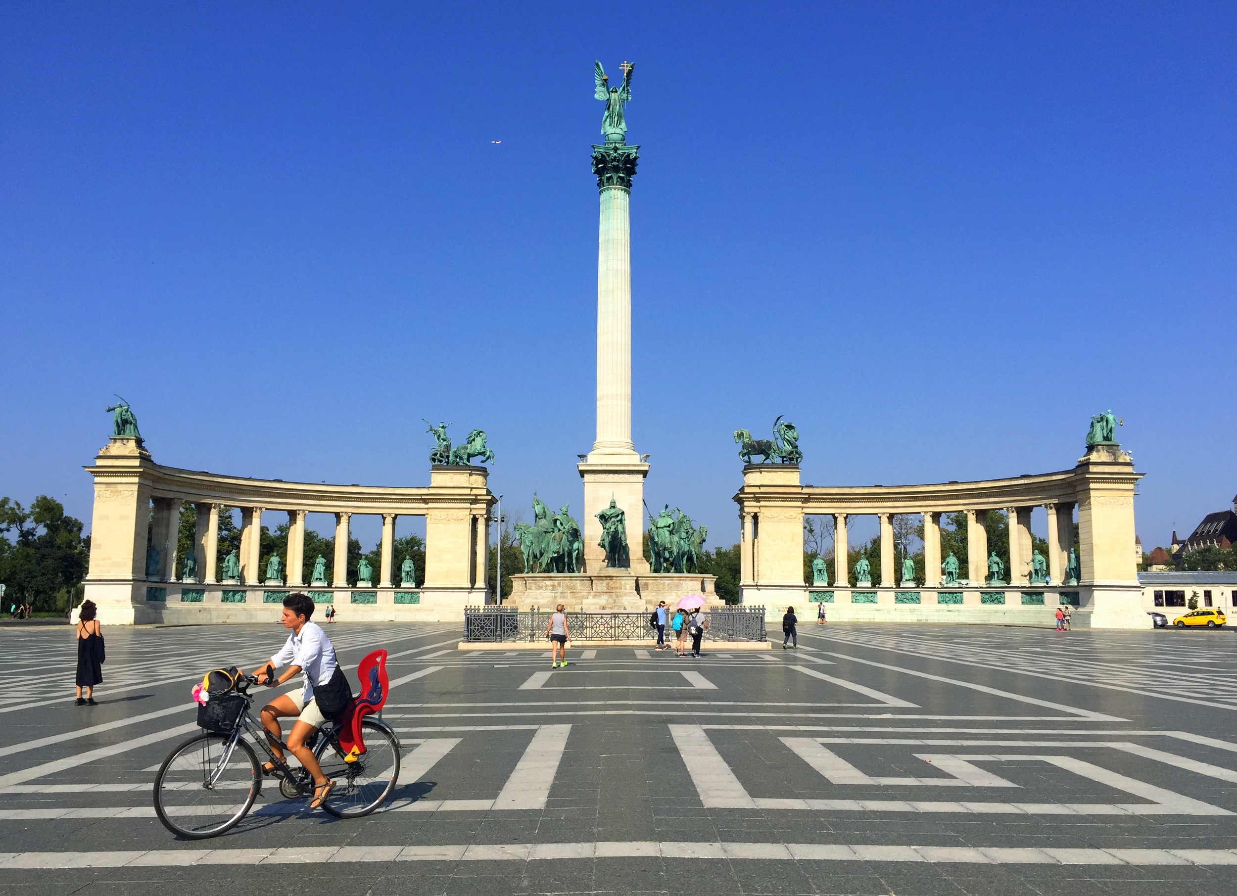 Heroes' Square, one of the most visited attractions, stands in honor and memory of Hungary's great leaders.