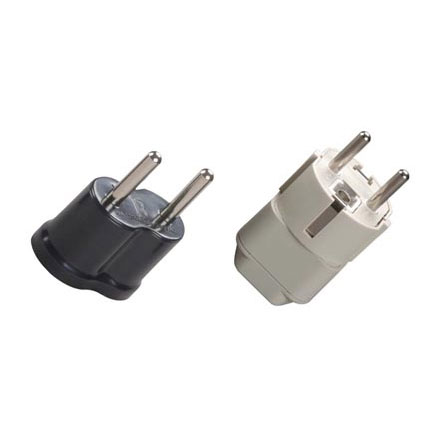 Greece Complete Adapter Plug Kit Grounded and Nongrounded