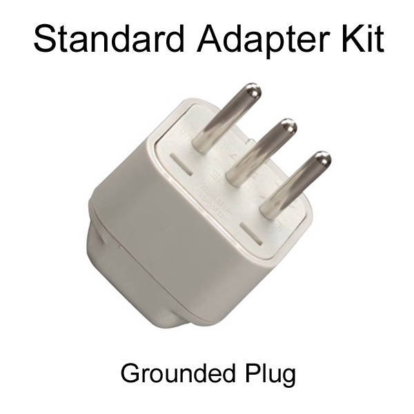 Buy grounded adapter plug for Italy
