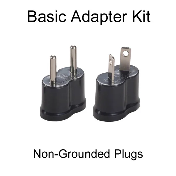 Nongrounded Travel Adapters Tibet