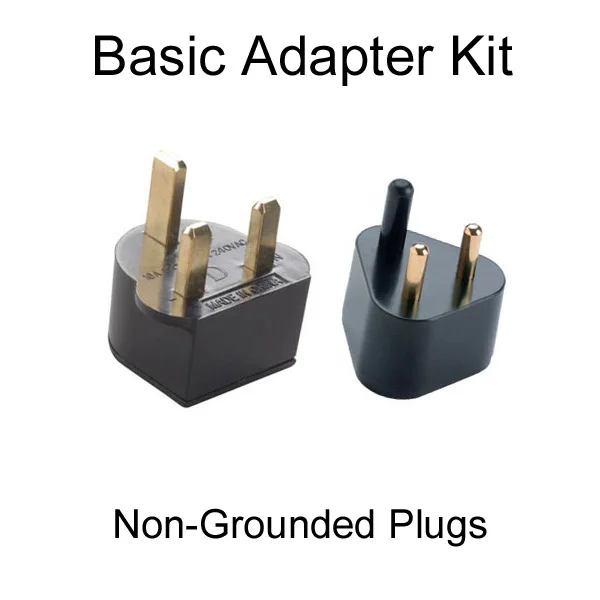 Nongrounded Africa Adapter plugs