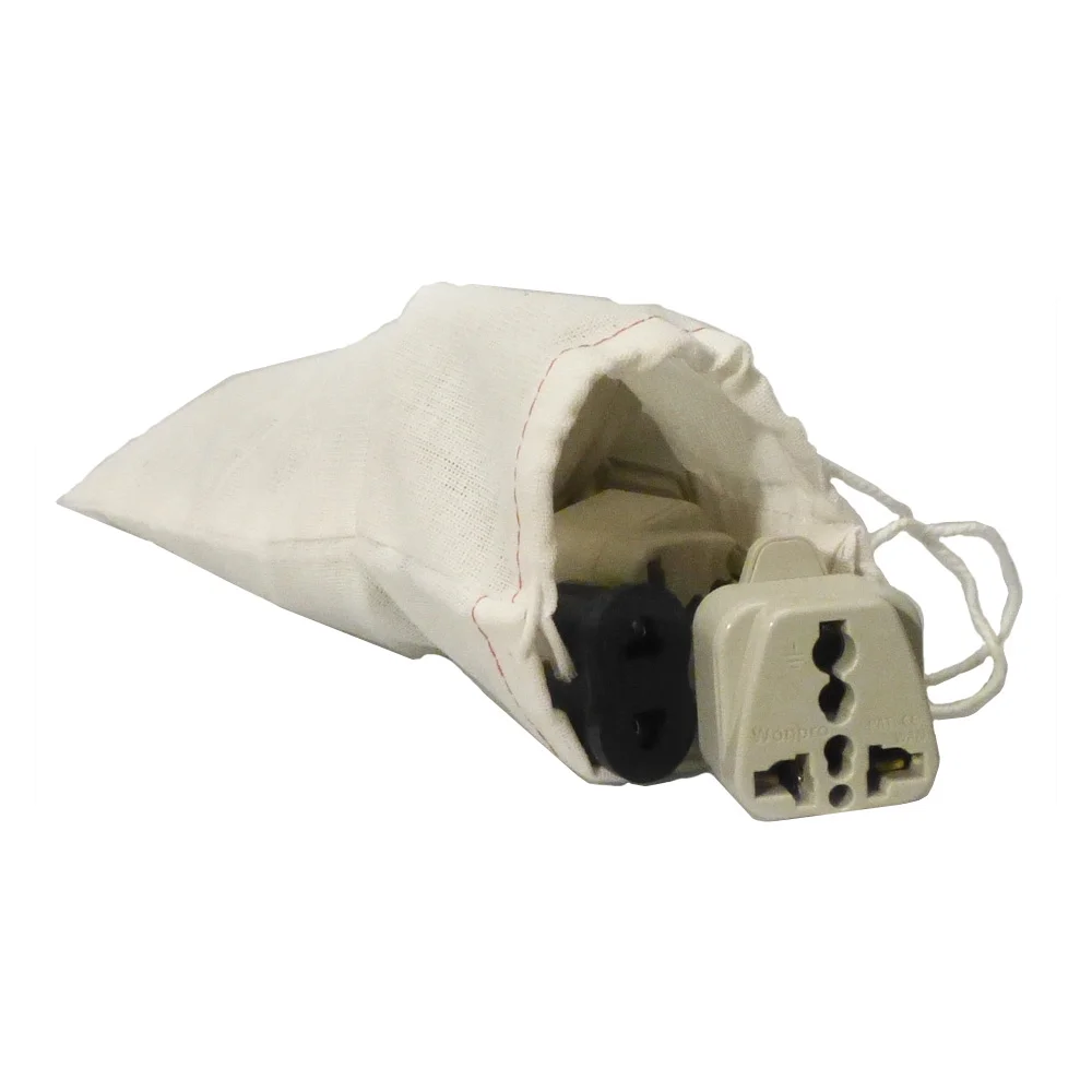 Japan adapters in bag